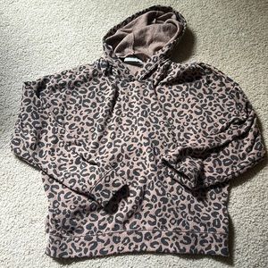 3/$15 Abercrombie leopard hoodie